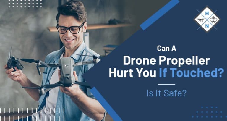 can a drone propeller hurt you