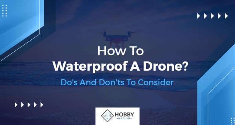 how to waterproof a drone