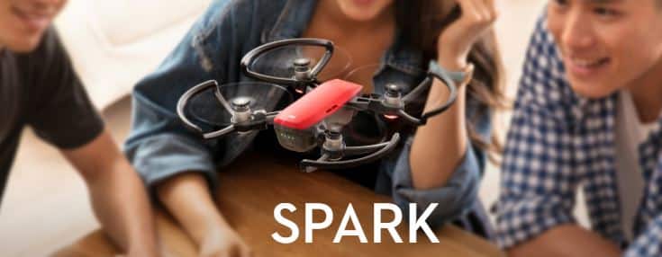 DJI Spark selfie drone