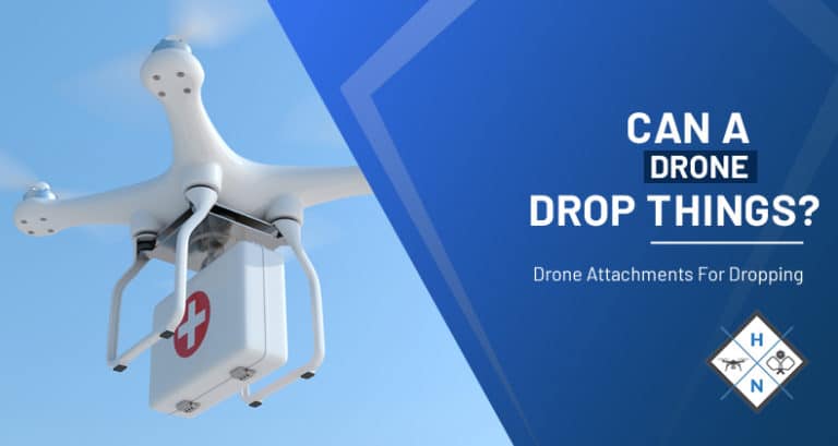 can a drone drop things