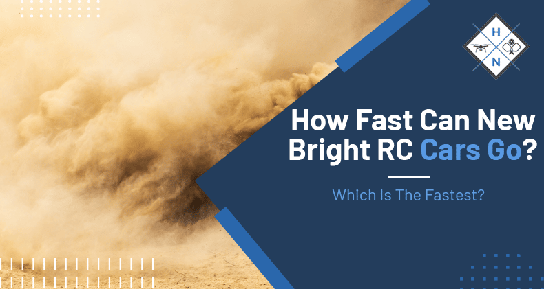 how fast can new bright rc cars go