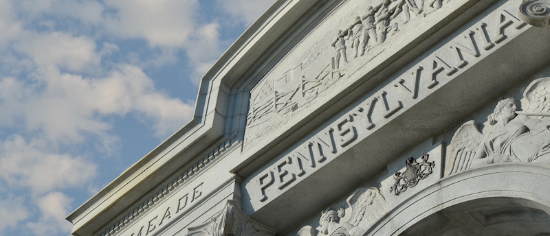 pennsylvania concrete arch in city hall