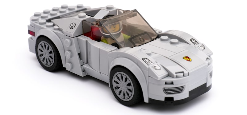 gray lego rc car