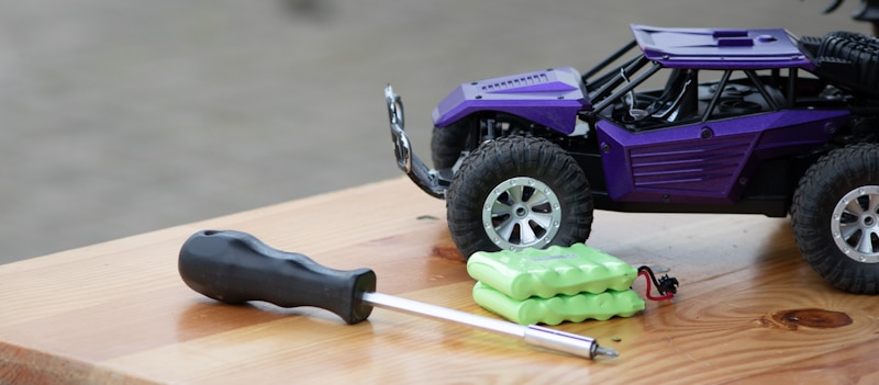 rc jeep with batteries out