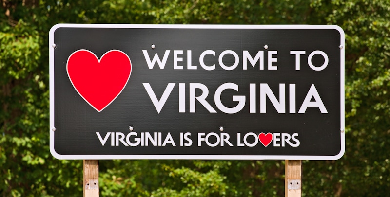 welcome to virginia sign