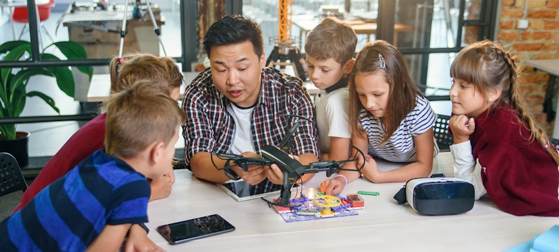Teach about drone kids