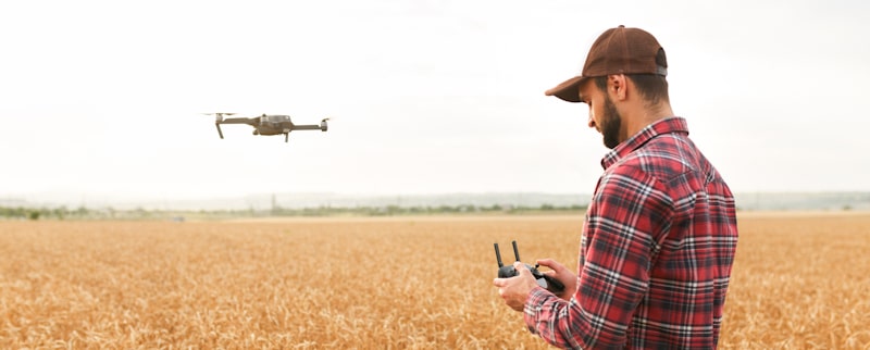 drone test farm