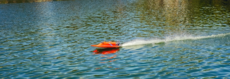 orange fast boat