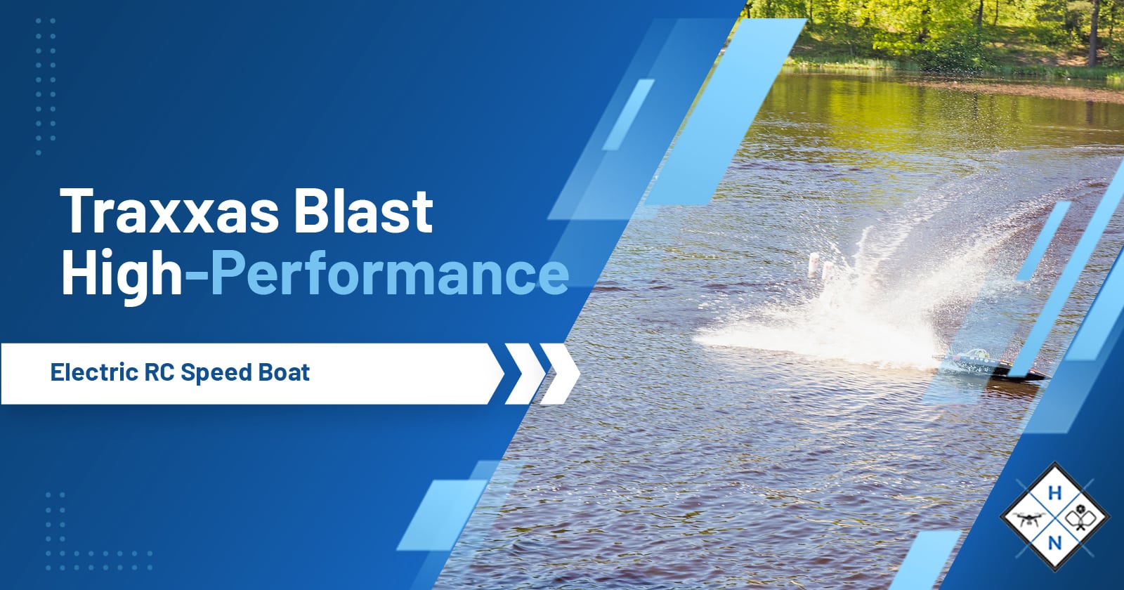 Traxxas Blast: High-Performance Electric RC Speed Boat