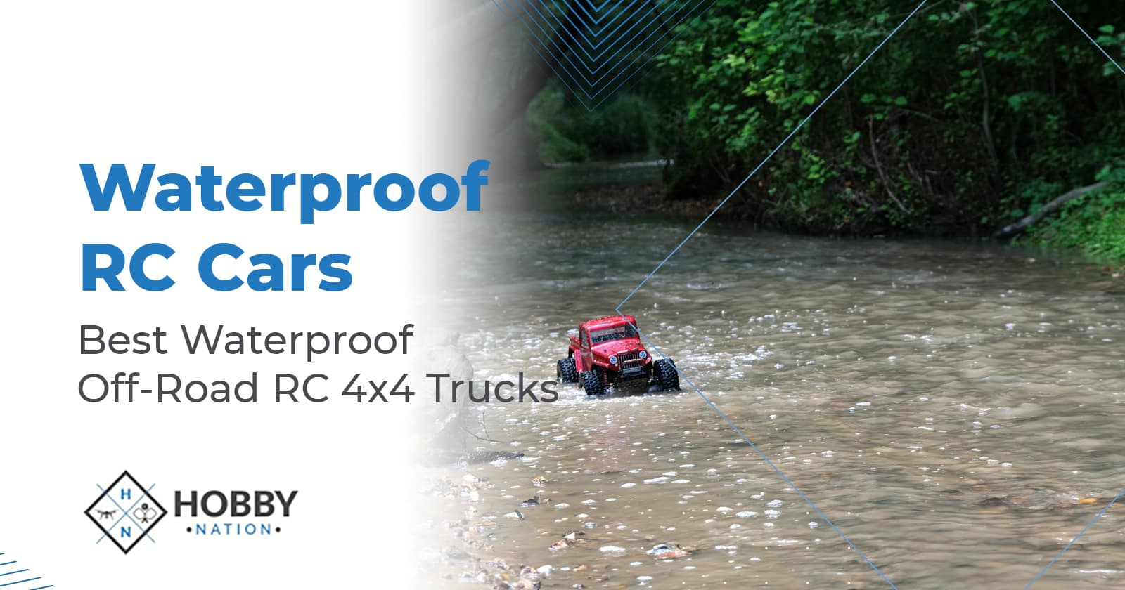 Waterproof RC Cars: Best Waterproof Off-Road RC 4&#215;4 Trucks