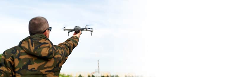 drone flying militar