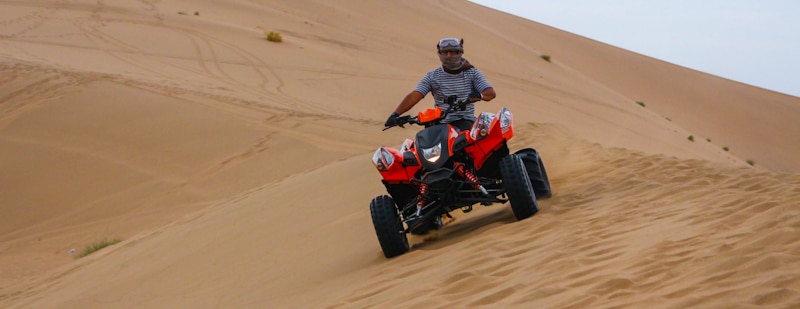 atv driving dunas