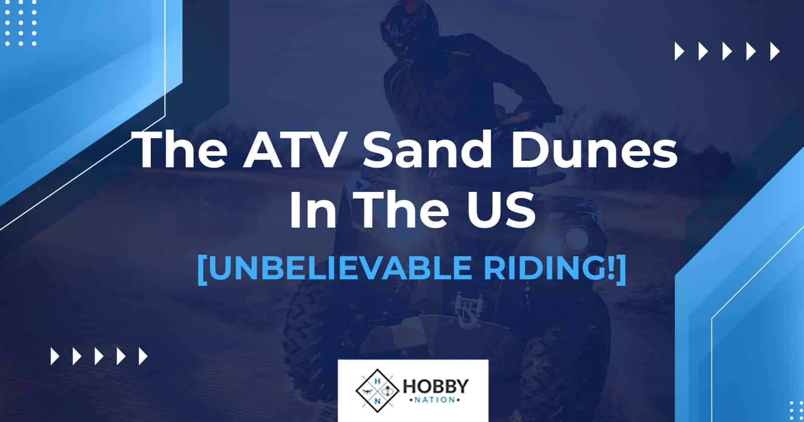 The ATV Sand Dunes In The US [UNBELIEVABLE RIDING!]