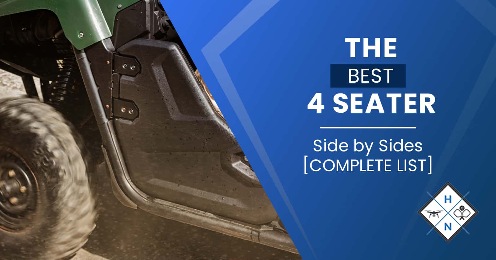 The Best 4-Seater Side by Sides [COMPLETE LIST]