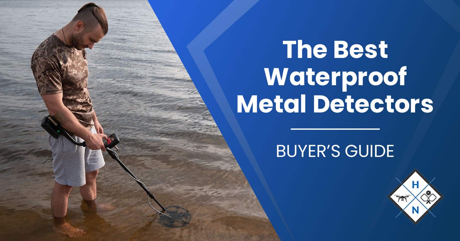 The Best Waterproof Metal Detectors [BUYER’S GUIDE]