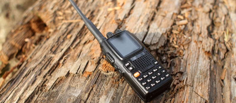 wood walkie talkie