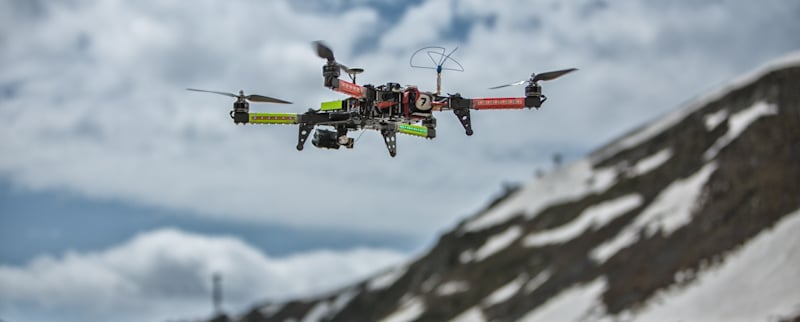 drone alaska ice