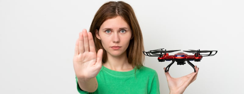 drone woman limit