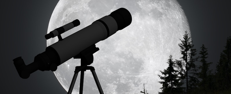 full moon telescope