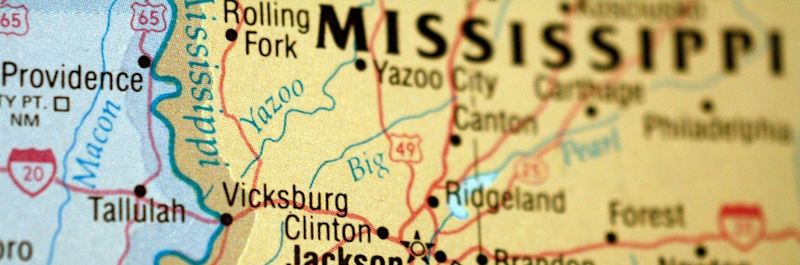 mississippi map route