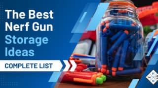 The Best Nerf Gun Storage Ideas [COMPLETE LIST]