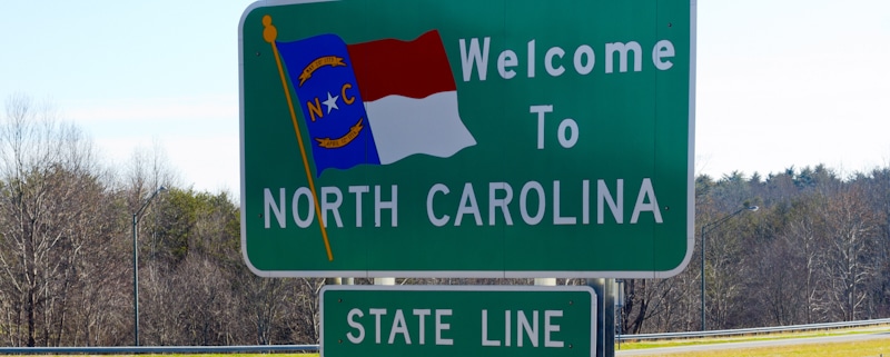 north carolina sign flag