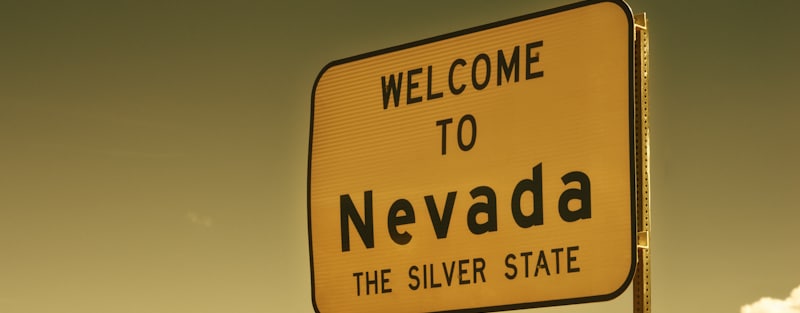 welcome nevada sign