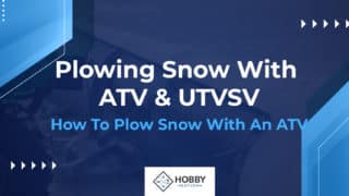 Plowing Snow With ATV &amp; UTVS: How To Plow Snow With An ATV