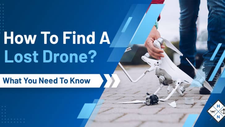 how to find a lost drone
